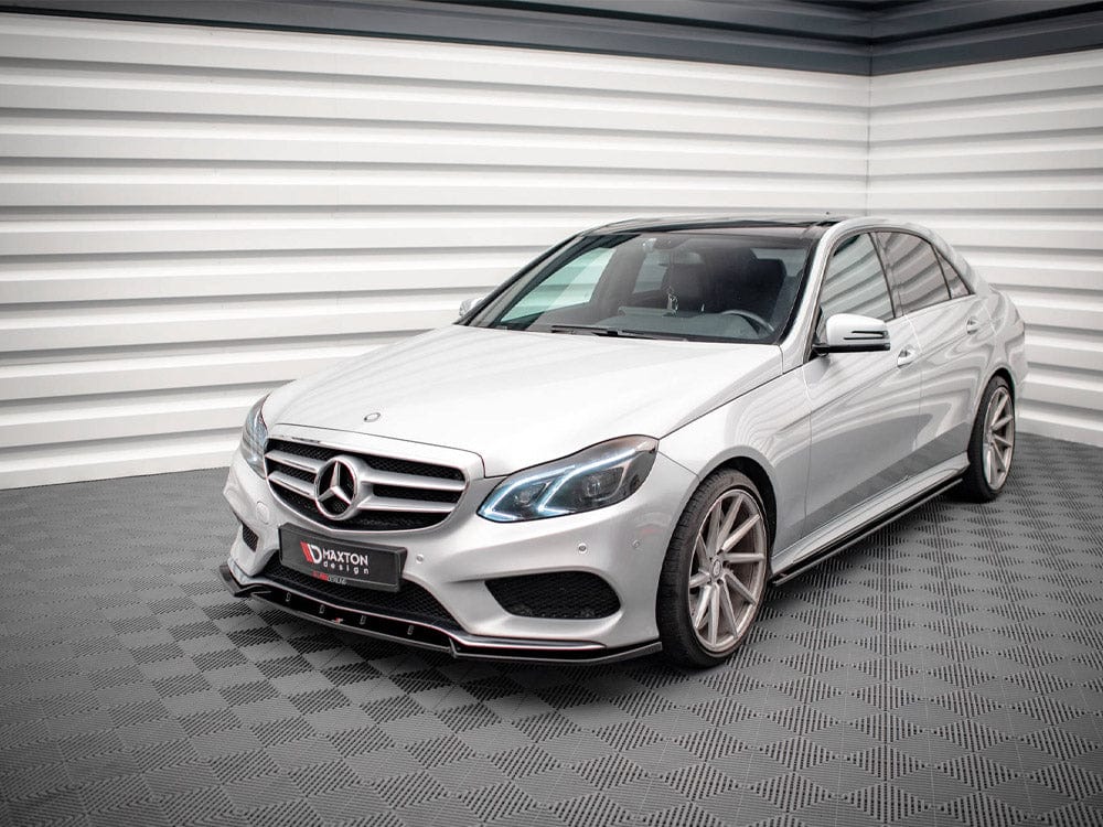 Maxton Design Side Skirts Diffusers Mercedes E63 AMG / AMG-Line Sedan W212 Facelift Maxton Design SR