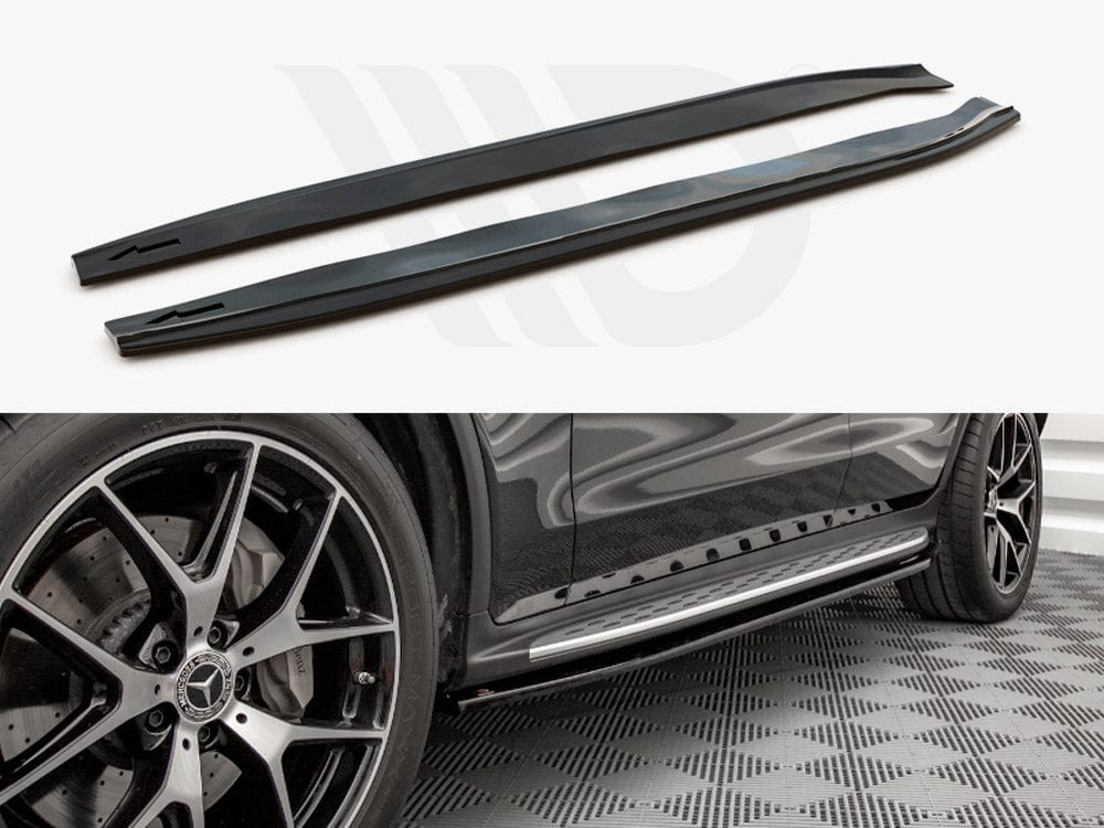 Maxton Design Side Skirts Diffusers Mercedes GLC Coupe Amg-line C253 Facelift 2019- Maxton Design SR