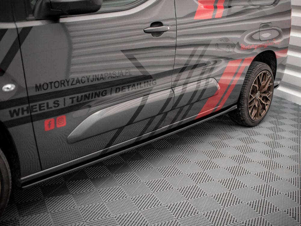 Maxton Design Side Skirts Diffusers Peugeot Partner Maxi Mk3 Maxton Design SR