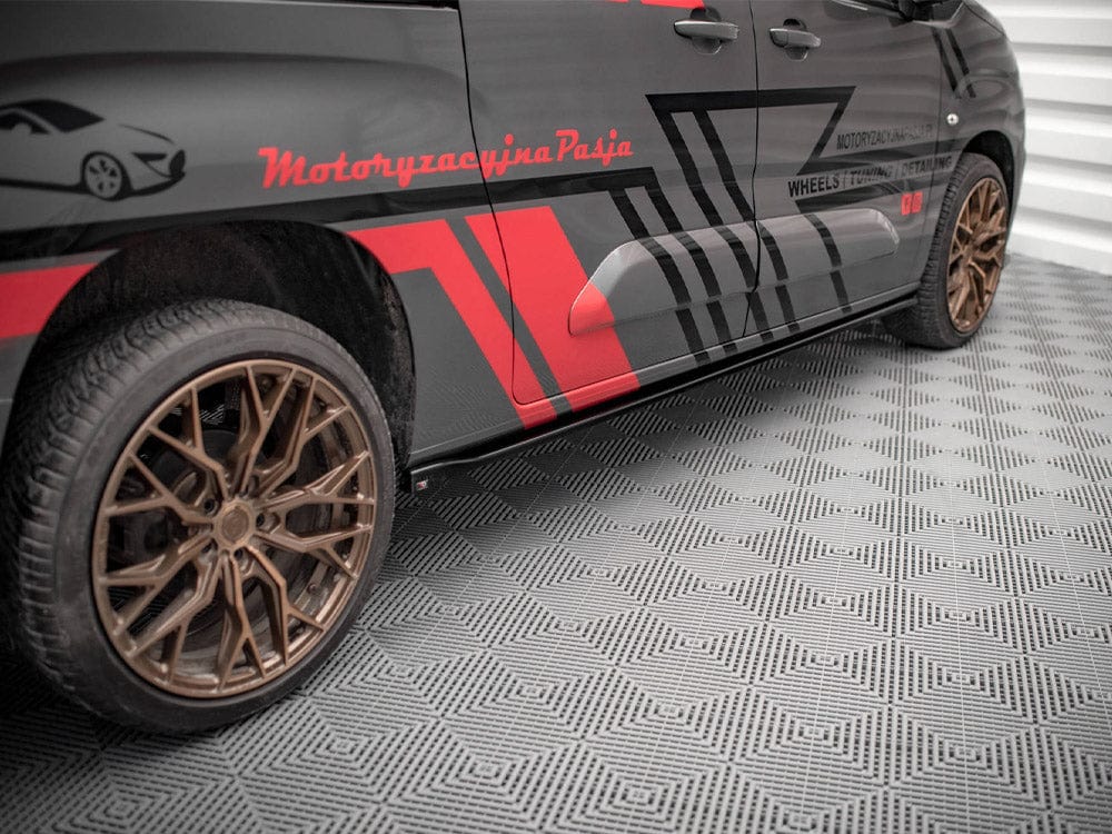 Maxton Design Side Skirts Diffusers Peugeot Partner Maxi Mk3 Maxton Design SR