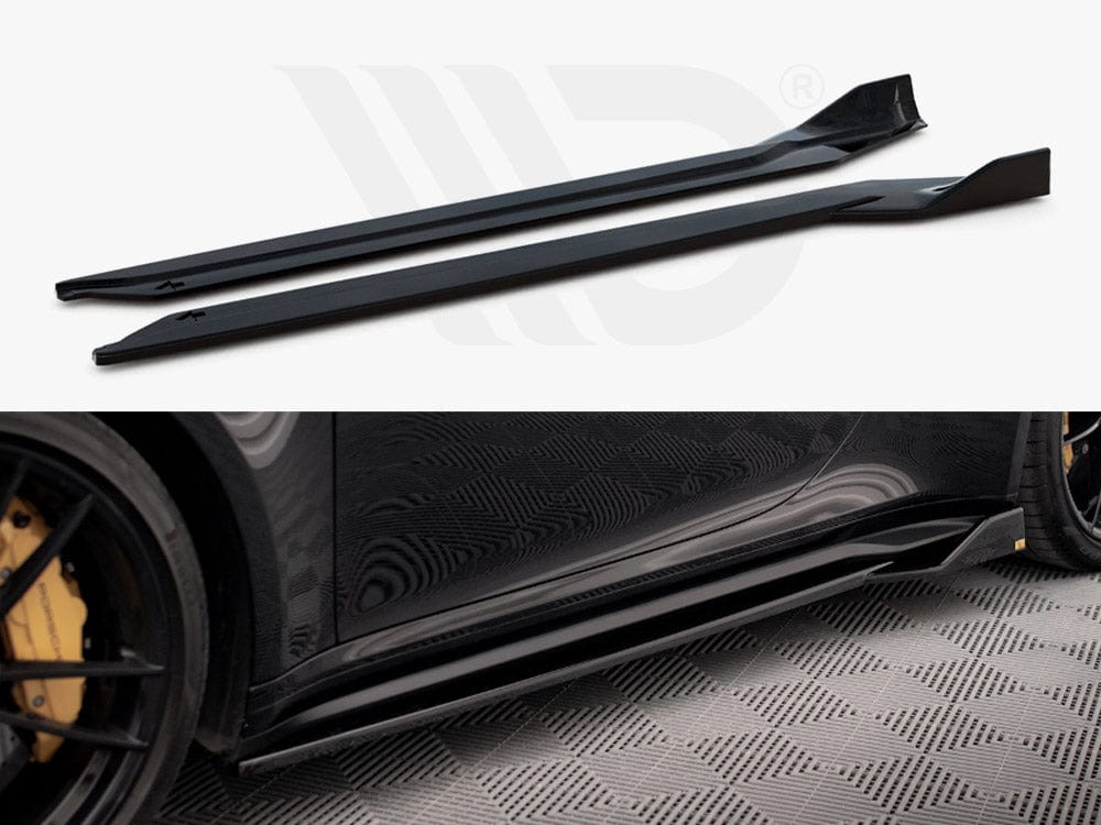 Maxton Design Side Skirts Diffusers Porsche 911 Turbo S 992 Maxton Design SR