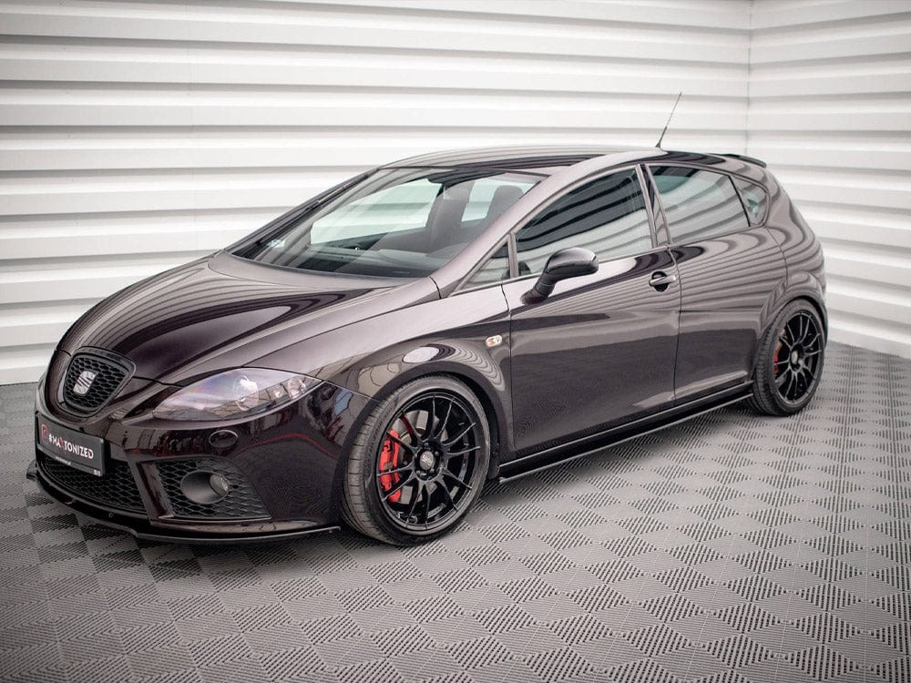 Maxton Design Side Skirts Diffusers Seat Leon MK2 Cupra / FR Maxton Design SR