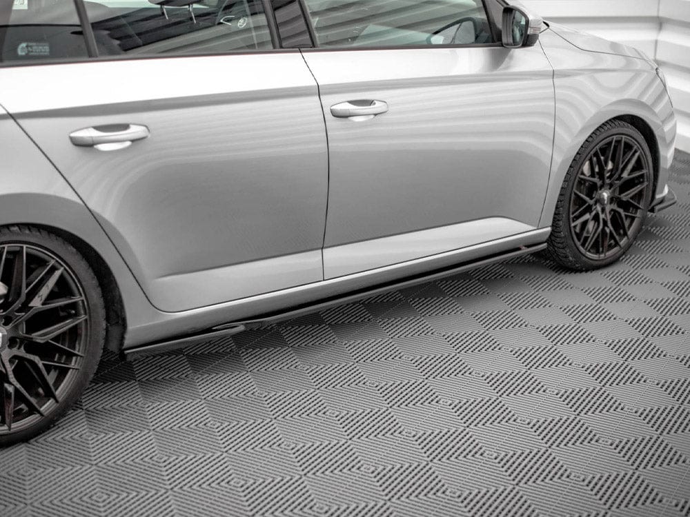 Maxton Design Side Skirts Diffusers Skoda Fabia MK3 2014-2019 Maxton Design SR