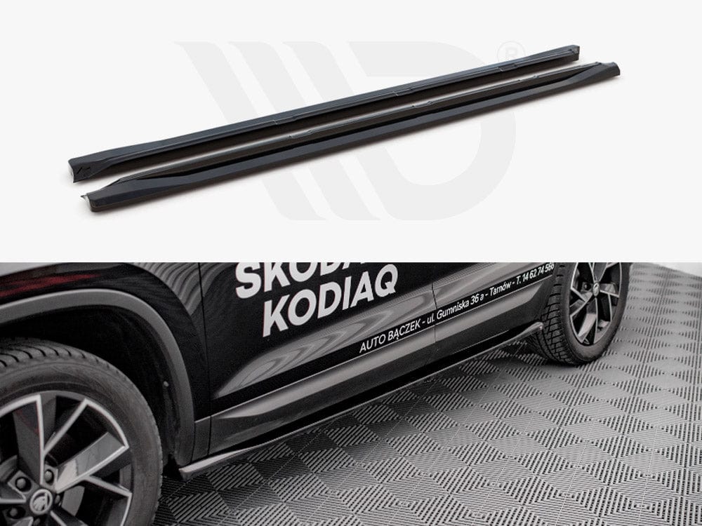 Maxton Design Side Skirts Diffusers Skoda Kodiaq MK1 Facelift 2021- Maxton Design SR