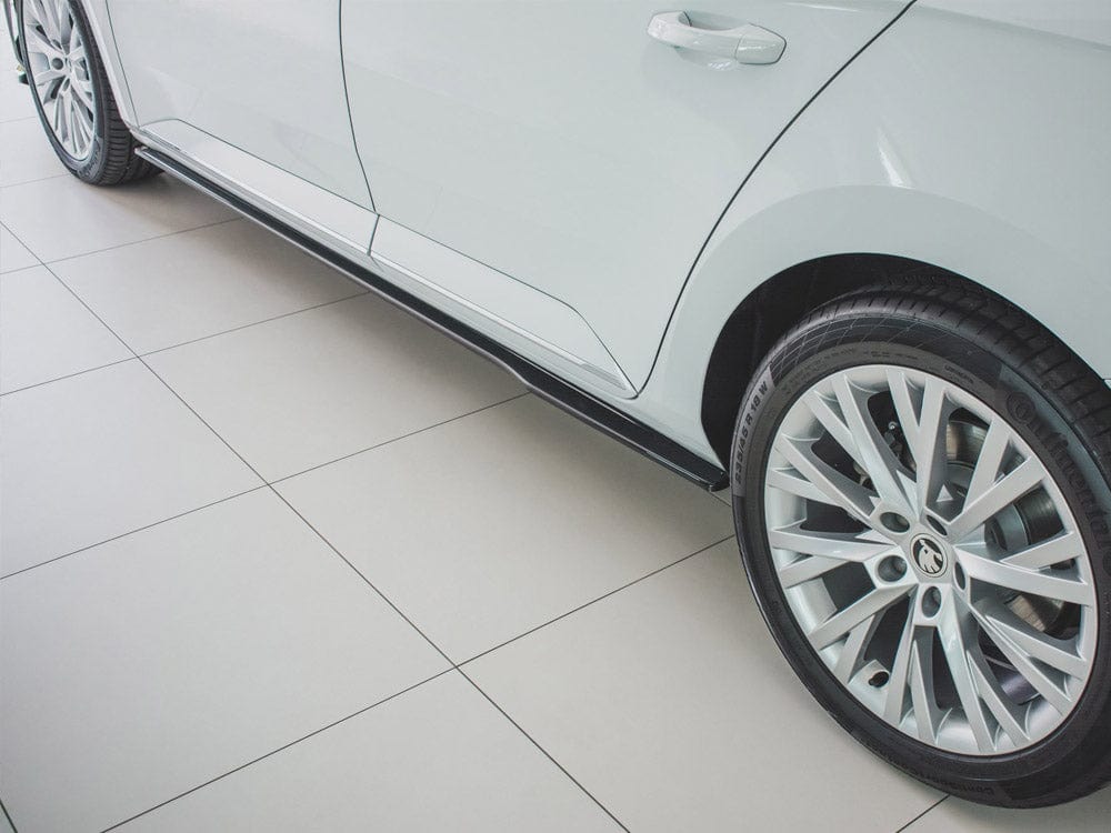 Maxton Design Side Skirts Diffusers Skoda Superb Mk3 FL 2019- Maxton Design SR