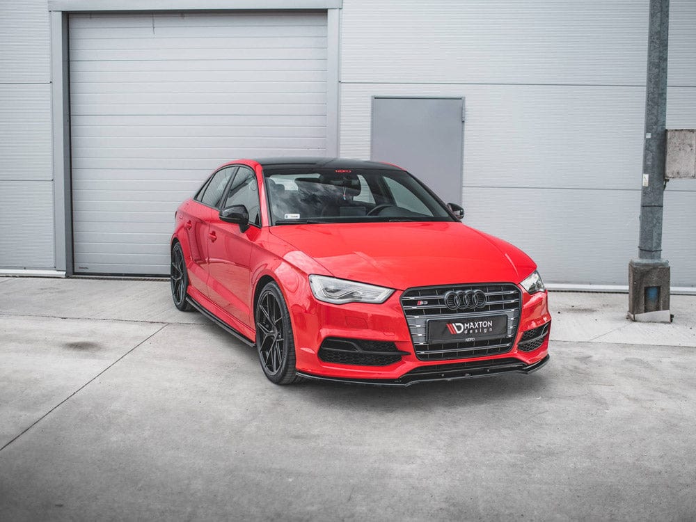 Maxton Design Side Skirts Diffusers V.1 Audi S3 / A3 S-line 8V / 8V FL Sedan 2013-2020 Maxton Design SR