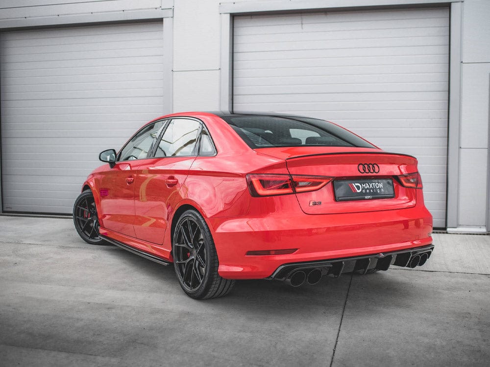 Maxton Design Side Skirts Diffusers V.1 Audi S3 / A3 S-line 8V / 8V FL Sedan 2013-2020 Maxton Design SR