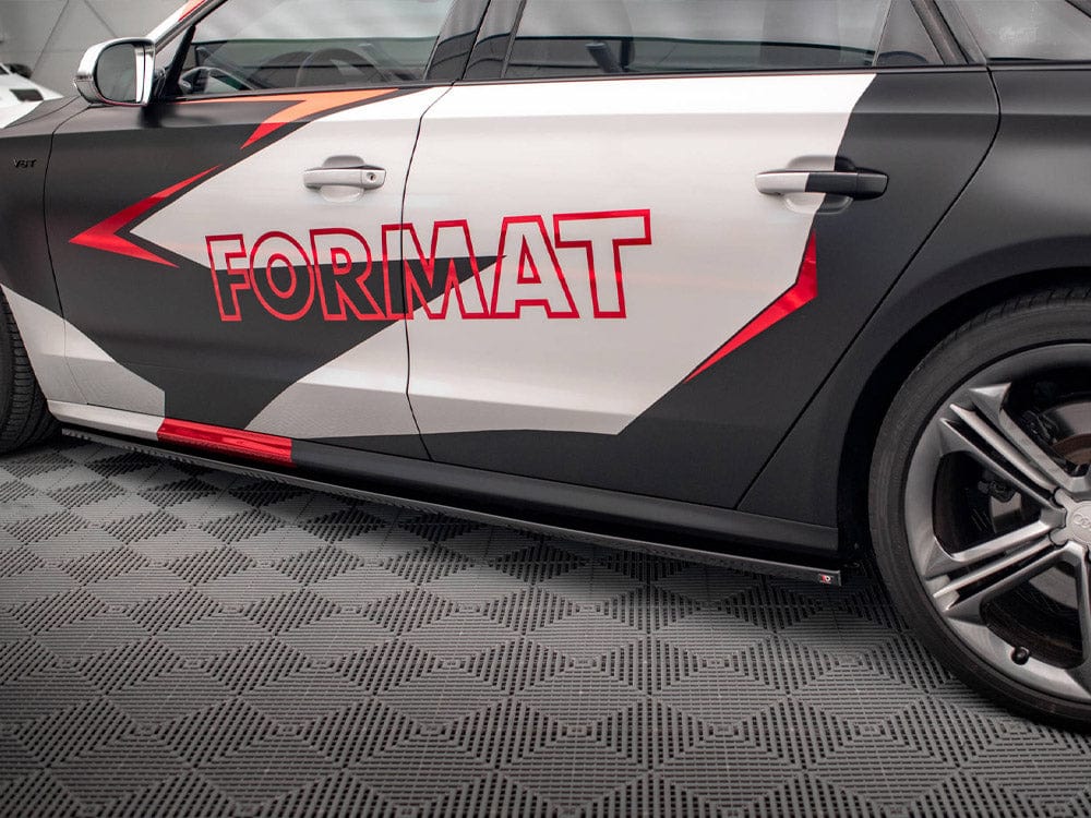 Maxton Design Side Skirts Diffusers V.1 Audi S8 D4 Maxton Design SR