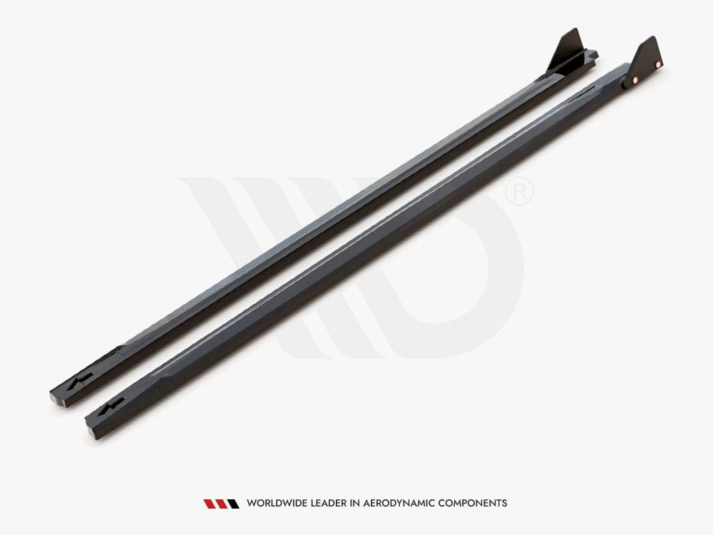 Maxton Design Side Skirts Diffusers V.1 + Flaps Hyundai Kona N Mk1 Maxton Design SR