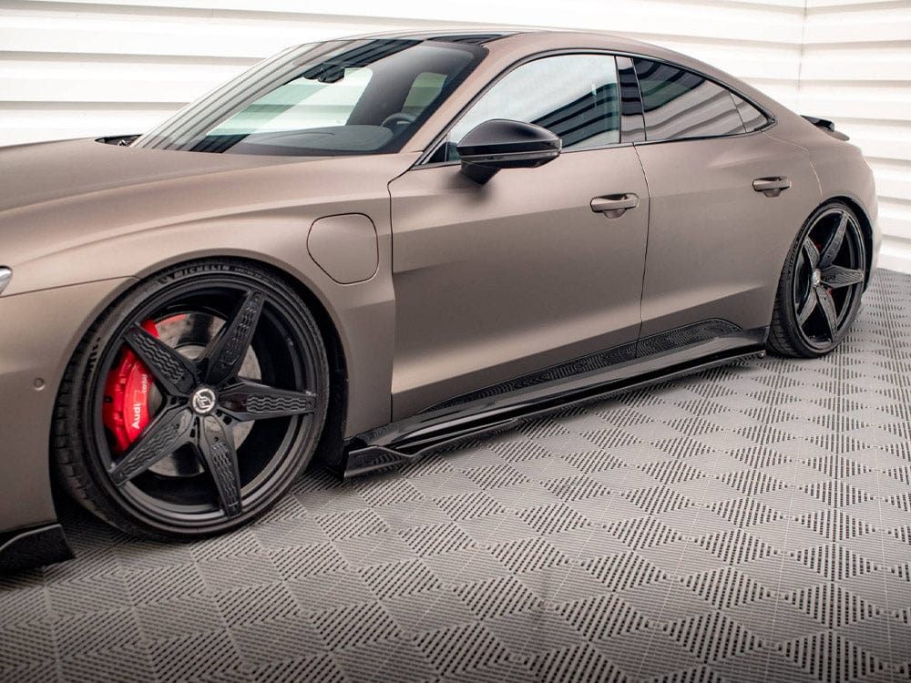 Maxton Design Side Skirts Diffusers V.2 Audi e-Tron GT / RS GT Mk1 Maxton Design SR