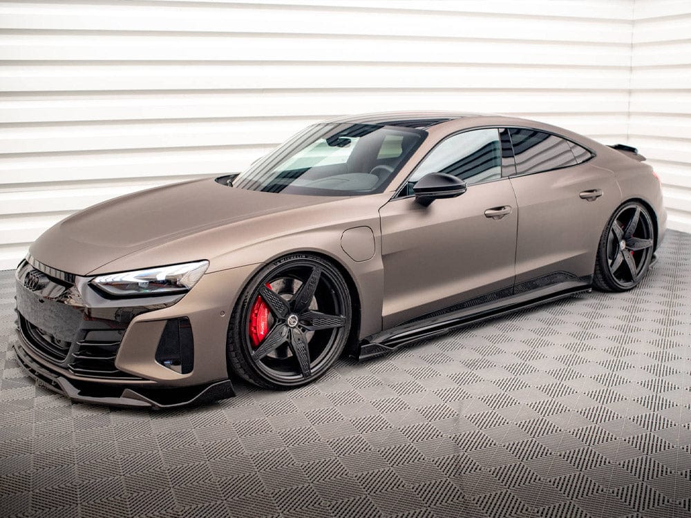 Maxton Design Side Skirts Diffusers V.2 Audi e-Tron GT / RS GT Mk1 Maxton Design SR