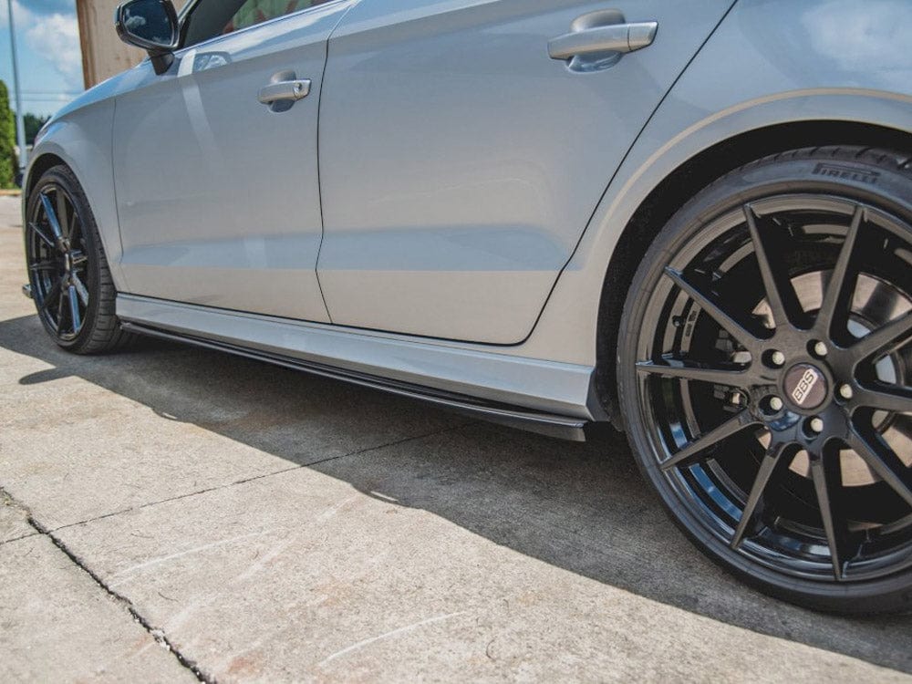 Maxton Design Side Skirts Diffusers V.2 Audi S3 Sedan 8V Facelift 2016-2020 Maxton Design SR