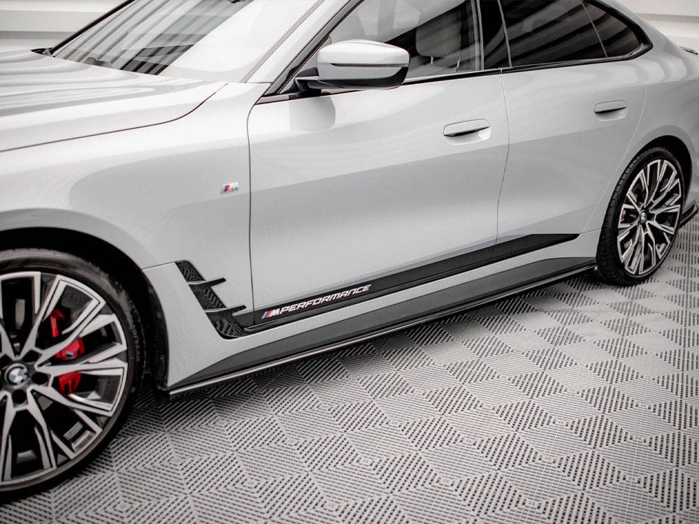 Maxton Design Side Skirts Diffusers V.2 BMW i4 M-Pack G26 Maxton Design SR