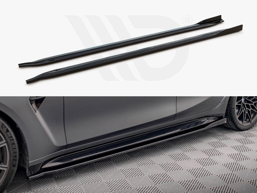 Maxton Design Side Skirts Diffusers V.2 Bmw M3 G80 2021- Maxton Design SR