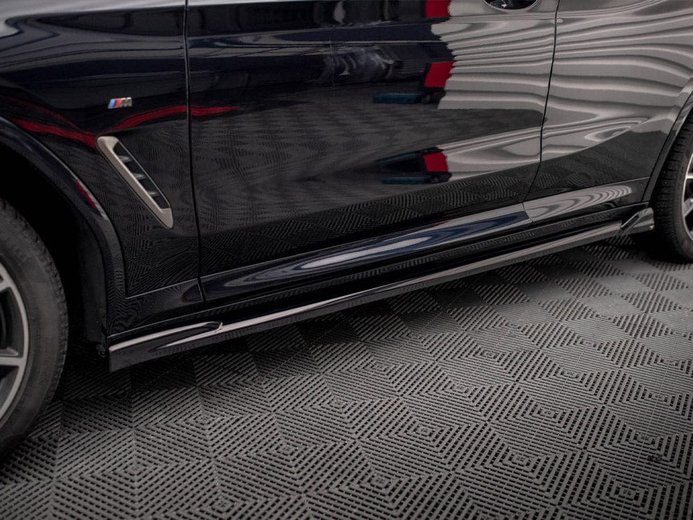 Maxton Design Side Skirts Diffusers V.2 BMW X4 M-Pack G02 Maxton Design SR