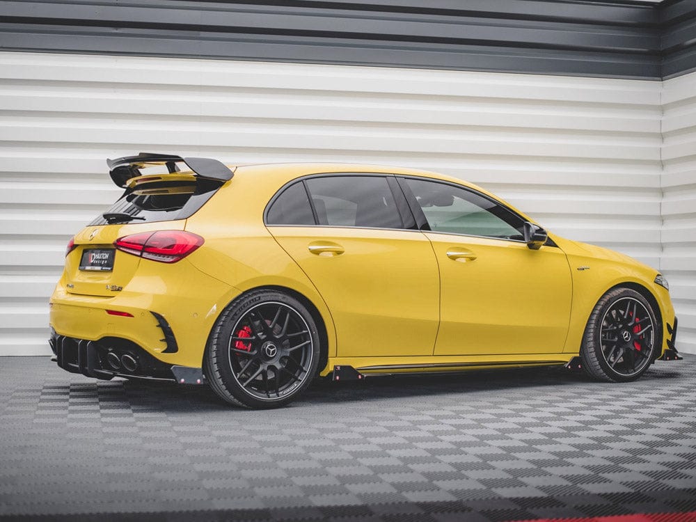 Maxton Design Side Skirts Diffusers V.2 + Flaps Mercedes AMG A45 S Maxton Design SR