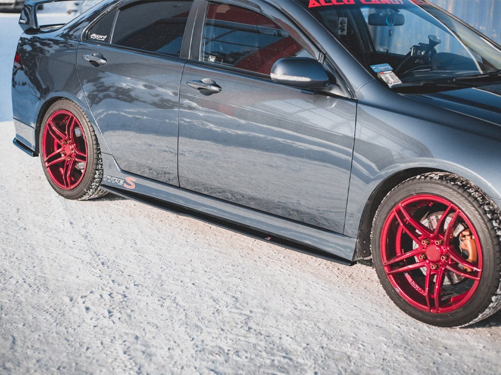 Maxton Design Side Skirts Diffusers V.2 Honda Accord MK7 Type-s 2002-2007 Maxton Design SR