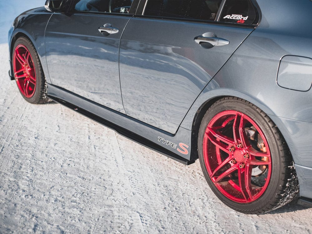 Maxton Design Side Skirts Diffusers V.2 Honda Accord MK7 Type-s 2002-2007 Maxton Design SR