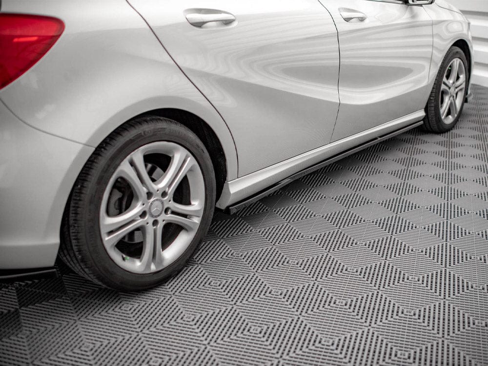 Maxton Design Side Skirts Diffusers V.2 Mercedes A W176 2012-2015 Maxton Design SR