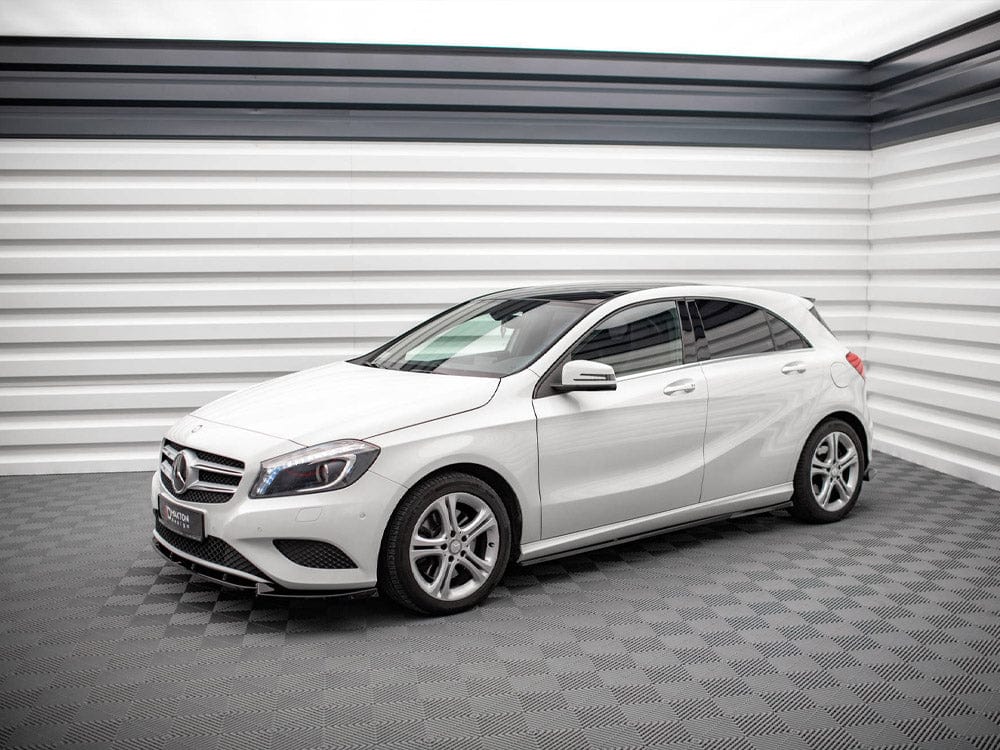 Maxton Design Side Skirts Diffusers V.2 Mercedes A W176 2012-2015 Maxton Design SR