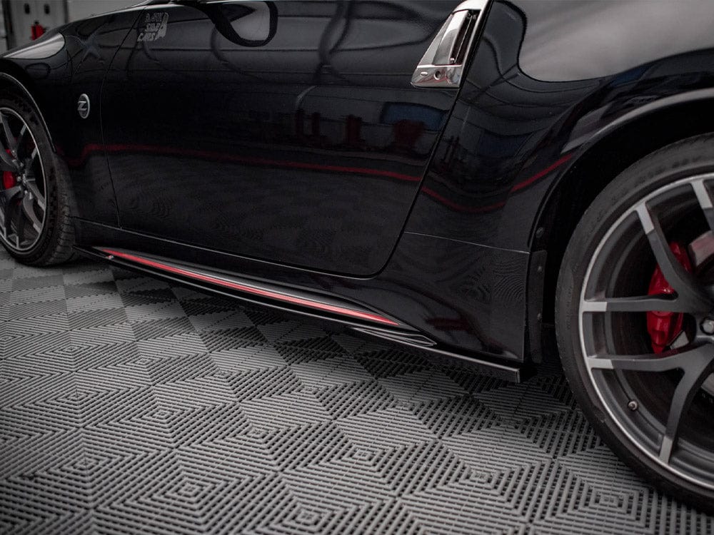Maxton Design Side Skirts Diffusers V.2 Nissan 370Z Nismo Facelift 2014-2020 Maxton Design SR