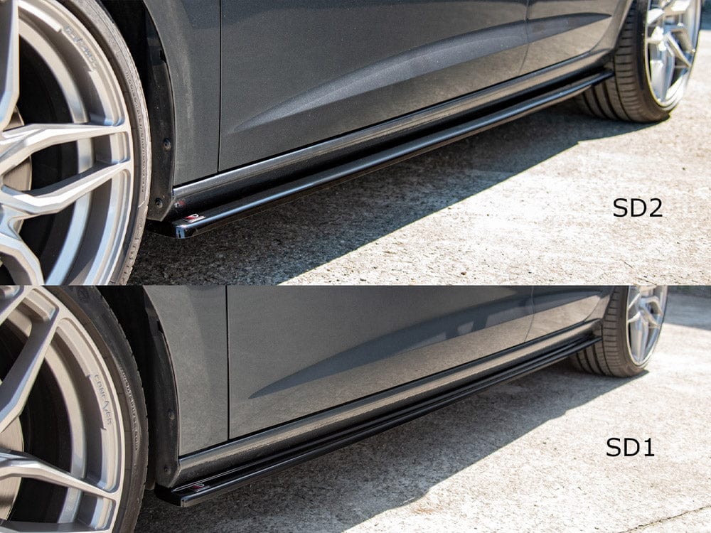 Maxton Design Side Skirts Diffusers V.2 Seat Leon Mk3 Cupra / FR Facelift Maxton Design SR