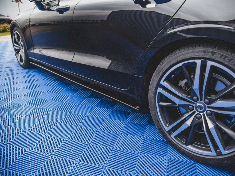 Maxton Design Side Skirts Diffusers V.2 Volvo S60/V60 R-design MK3 2018- Maxton Design SR