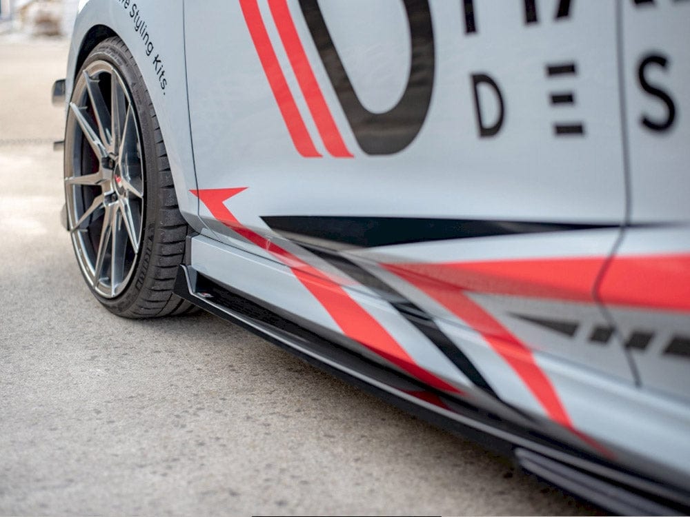 Maxton Design Side Skirts Diffusers V.4 Ford Fiesta MK8 ST / St-line Maxton Design SR