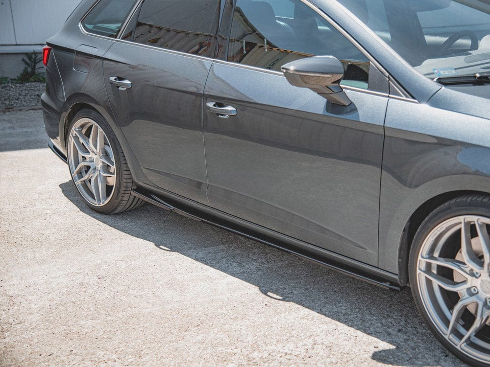 Maxton Design Side Skirts Diffusers V.5 Seat Leon Mk3 Cupra / FR Facelift Maxton Design SR
