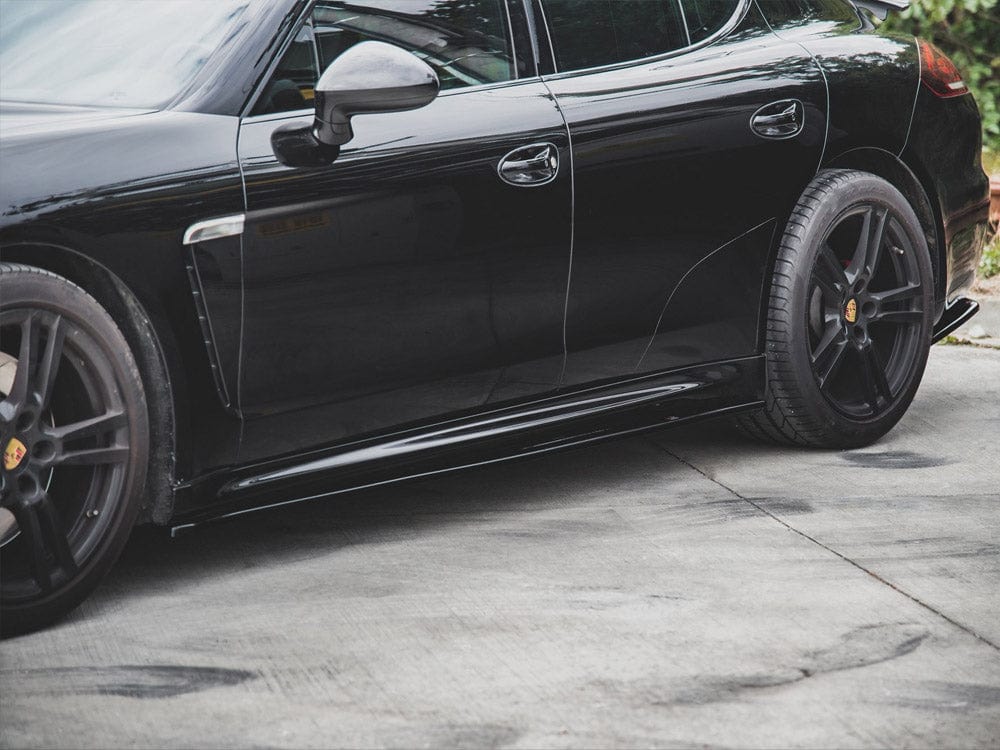 Maxton Design Side Skirts Diffusers V2 Porsche Panamera Turbo 970 Facelift 2013-2016 Maxton Design SR