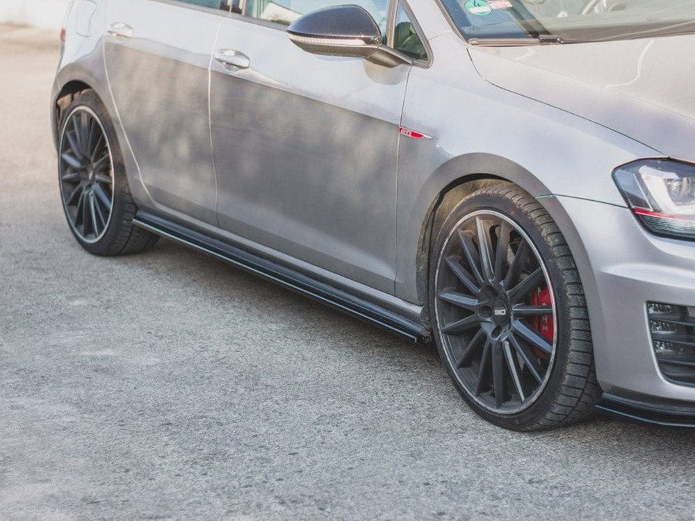 Maxton Design Side Skirts Diffusers V2 VW Golf 7 GTI 2013-2016 Maxton Design SR