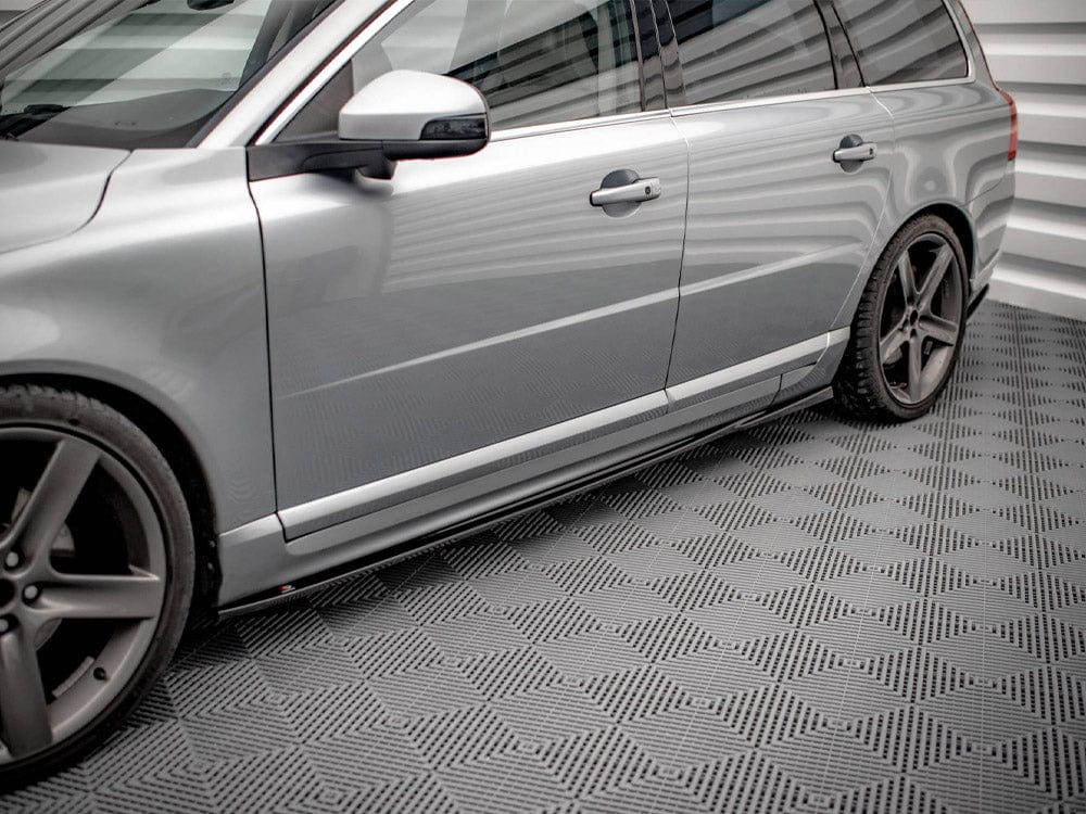 Maxton Design Side Skirts Diffusers Volvo V70 MK3 2007-2013 Maxton Design SR