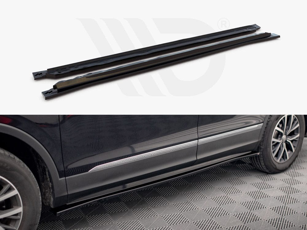 Maxton Design Side Skirts Diffusers VW Tiguan Allspace Mk2 Maxton Design SR