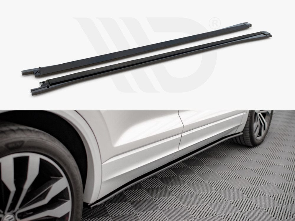 Maxton Design Side Skirts Diffusers VW Touareg R-line MK3 2018- Maxton Design SR
