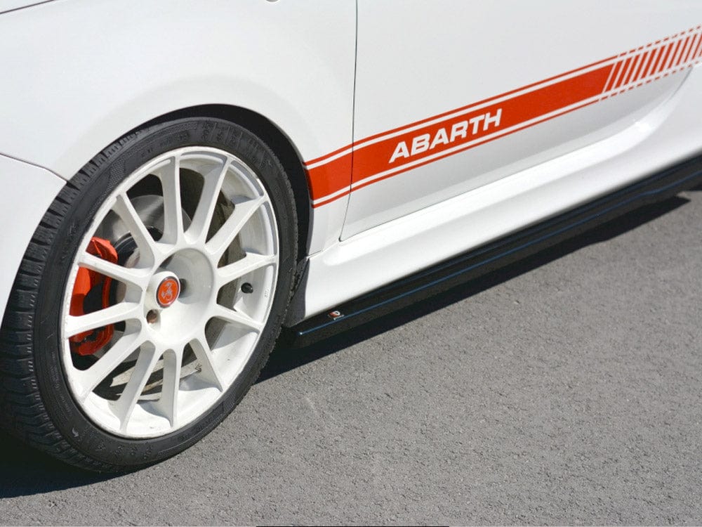 Maxton Design Side Skirts Splitters Fiat 500 MK1 Abarth 2008-2012 Maxton Design SR