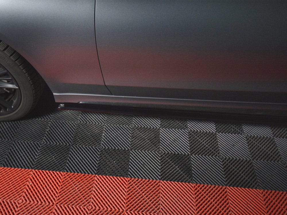 Maxton Design Side Skirts Splitters Mercedes C-class W205 Coupe Amg-line 2015-2018 Maxton Design SR