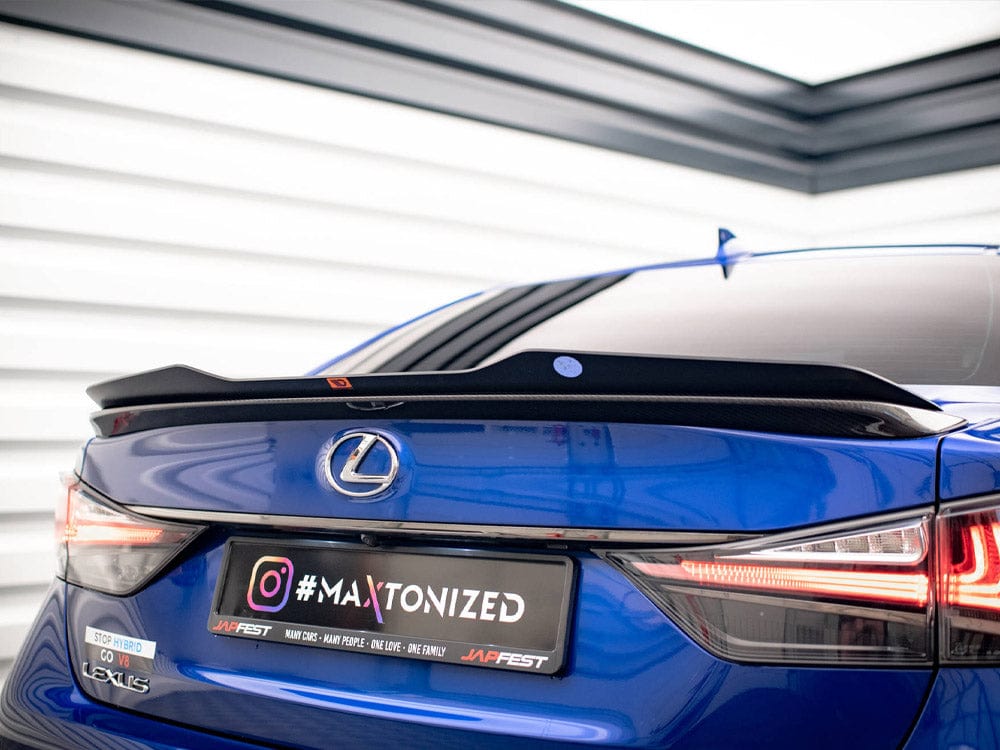 Maxton Design Spoiler CAP Lexus GS F Mk4 Facelift Maxton Design SR
