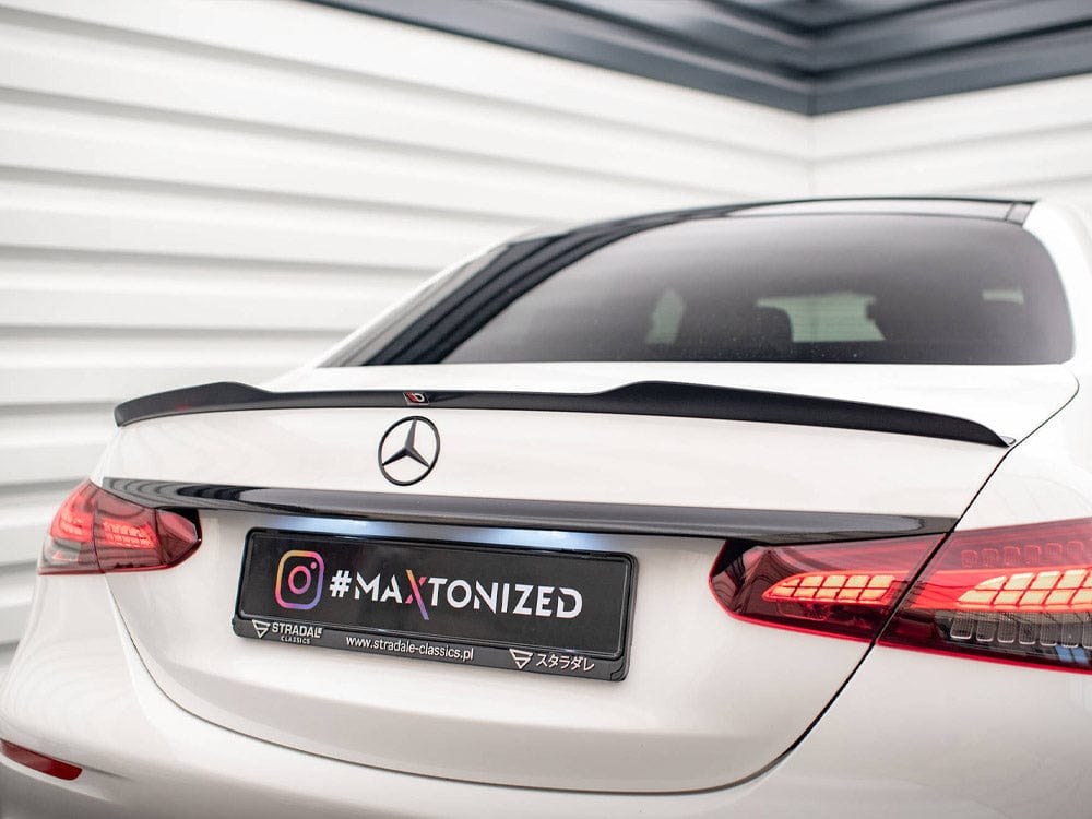 Maxton Design Spoiler CAP Mercedes E Sedan AMG Line W213 Facelift Maxton Design SR
