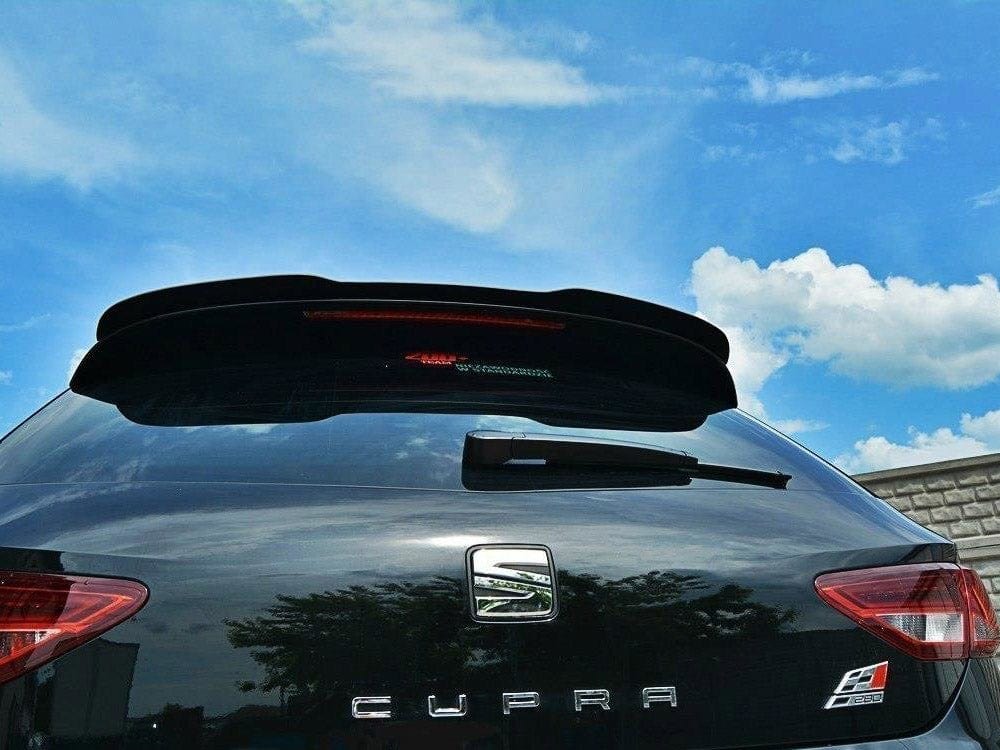 Maxton Design Spoiler CAP Seat Leon MK3 Cupra Hatchback 2012-2016 Maxton Design SR