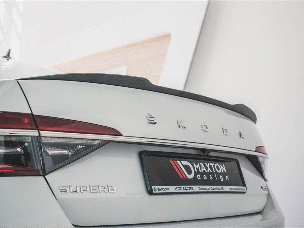 Maxton Design Spoiler CAP V.2 Skoda Superb MK3 / MK3 FL Hatchback Maxton Design SR
