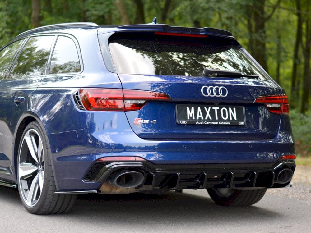 Maxton Design Spoiler Extension Audi RS4 B9 Avant 2017-2019 Maxton Design SR
