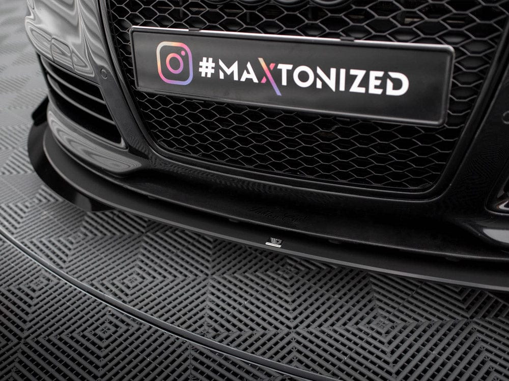 Maxton Design Street PRO Front Splitter + Flaps Audi RS6 Avant C6 Maxton Design SR