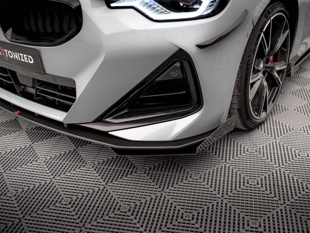 Maxton Design Street PRO Front Splitter + Flaps BMW 2 Coupe M-Pack / M240i G42 Maxton Design SR