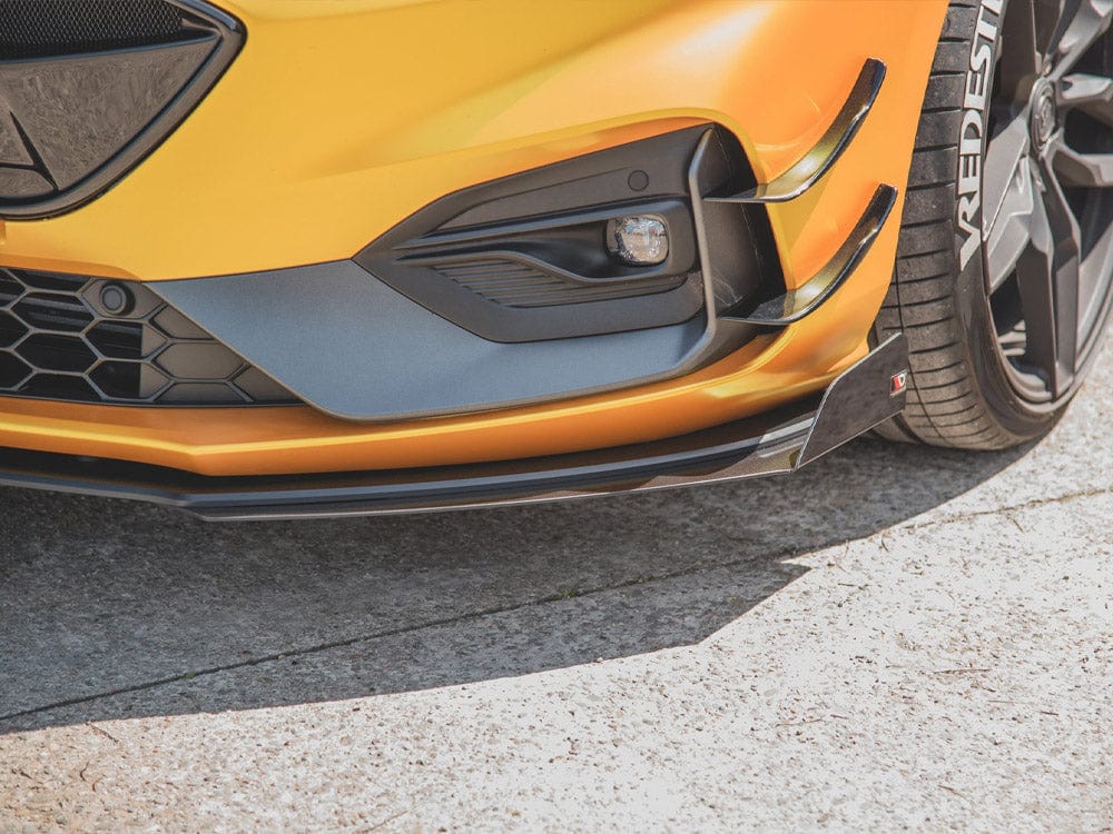 Maxton Design Street PRO Front Splitter + Flaps Ford Focus ST / ST-Line Mk4 Maxton Design SR