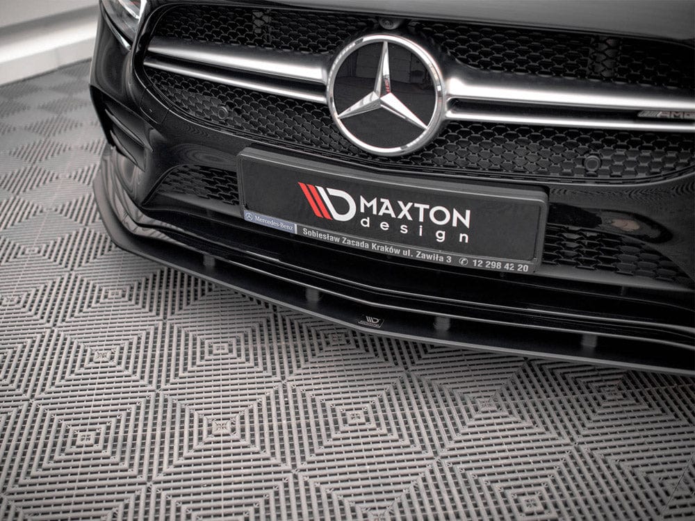 Maxton Design Street PRO Front Splitter Mercedes A35 AMG / AMG-Line Aero Pack W177 Maxton Design SR