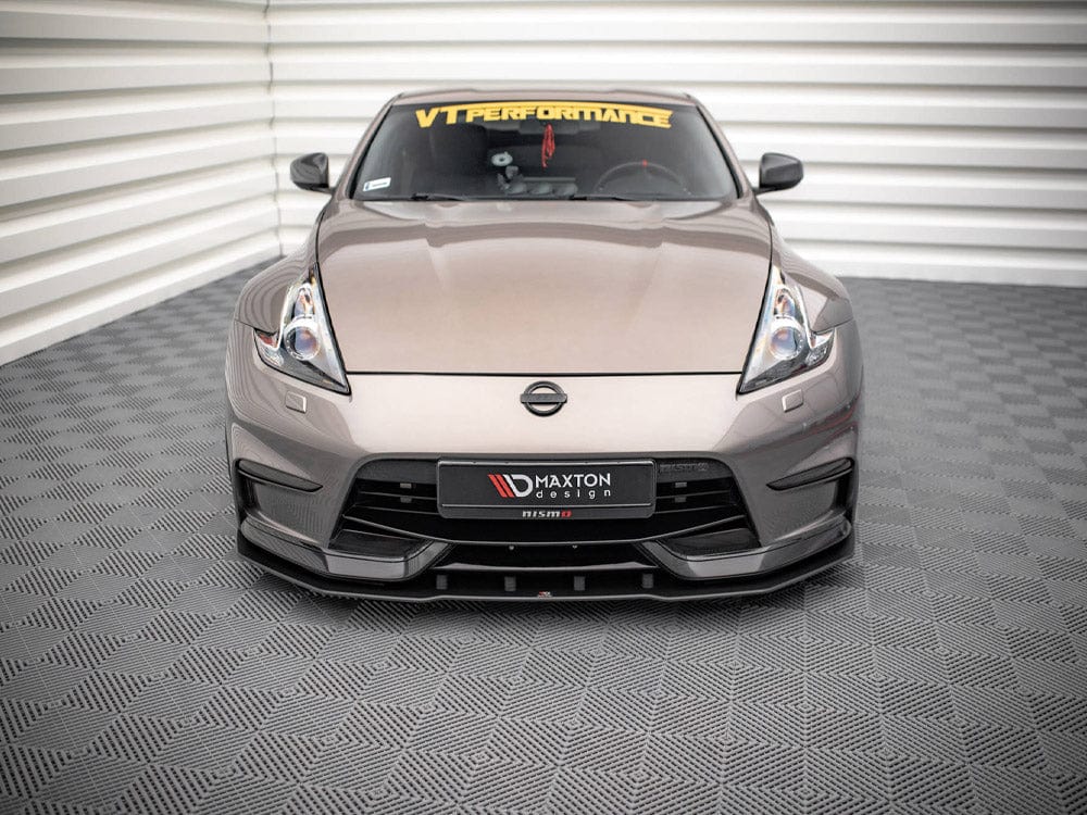 Maxton Design Street PRO Front Splitter Nissan 370Z Nismo Facelift 2014-2020 Maxton Design SR