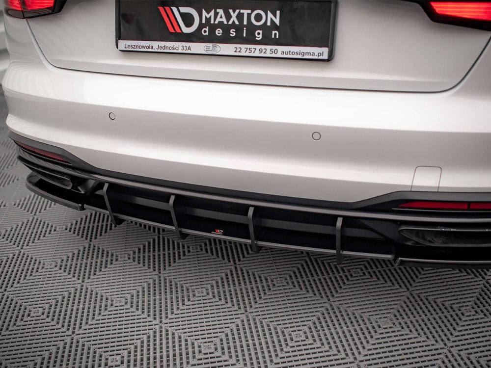 Maxton Design Street PRO Rear Diffuser Audi A4 B9 Facelift Maxton Design SR