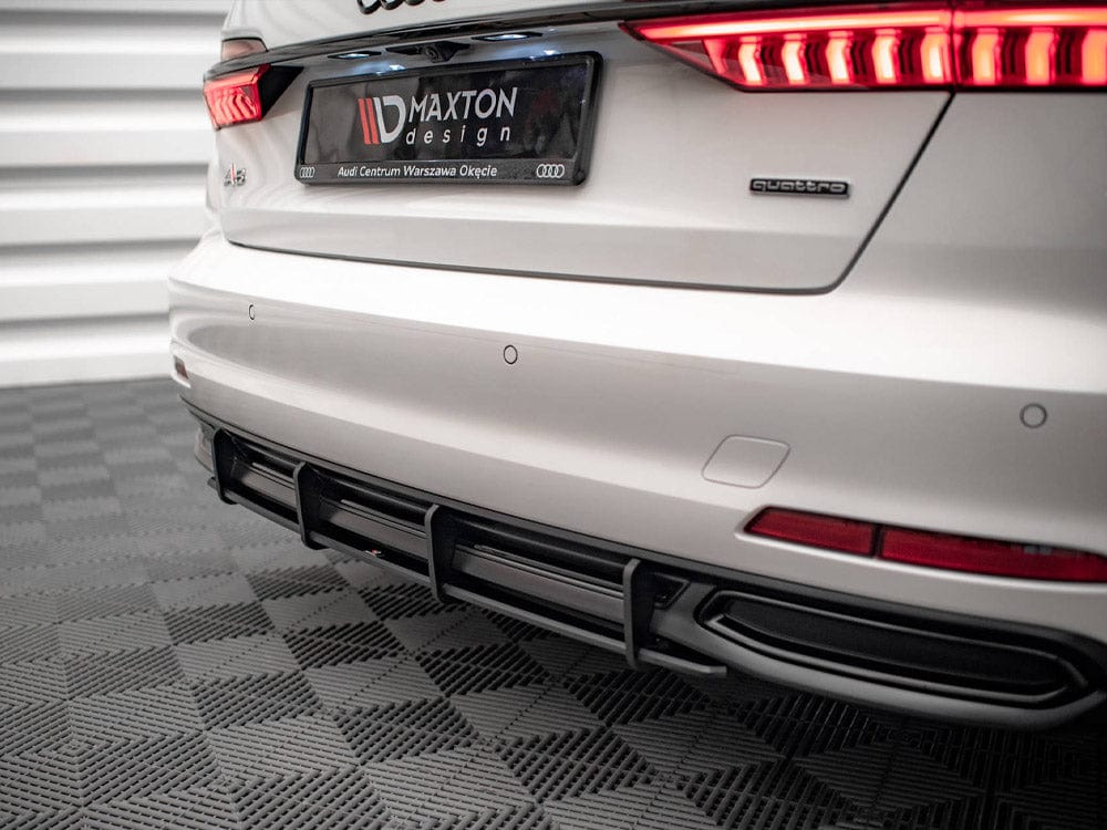 Maxton Design Street PRO Rear Diffuser Audi A6 C8 Maxton Design SR