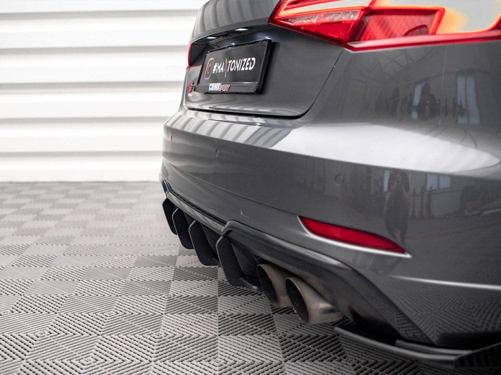 Maxton Design Street PRO Rear Diffuser Audi S3 Sportback 8V Facelift Maxton Design SR