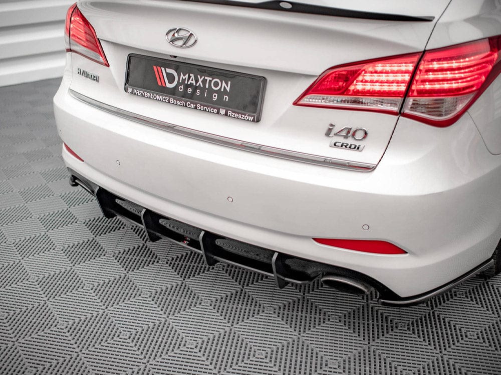 Maxton Design Street PRO Rear Diffuser Hyundai I40 MK1 2011-2014 Maxton Design SR